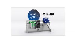 Bezpečnostní vložka Mul-T-Lock MTL800 s dotací 800Kč