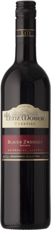 Víno Zweigelt Lenz Moser Prestige oceněné